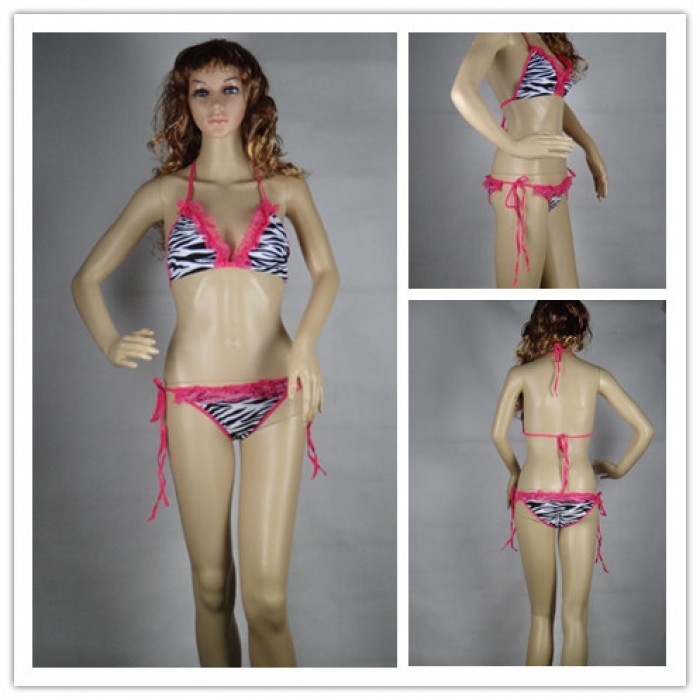 BNZ24 Women Bathing Suit Push-Up No Padding Bra swimsuit swimwear bikini set