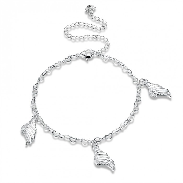 SA104 Fashion Silver Jewelry Charms Foot Chain Anklet Ankle Bracelet