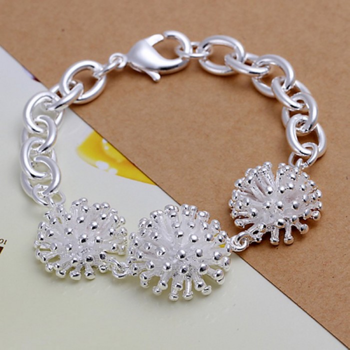 SH014 Fashion Silver Jewelry Firework Bracelet For Women