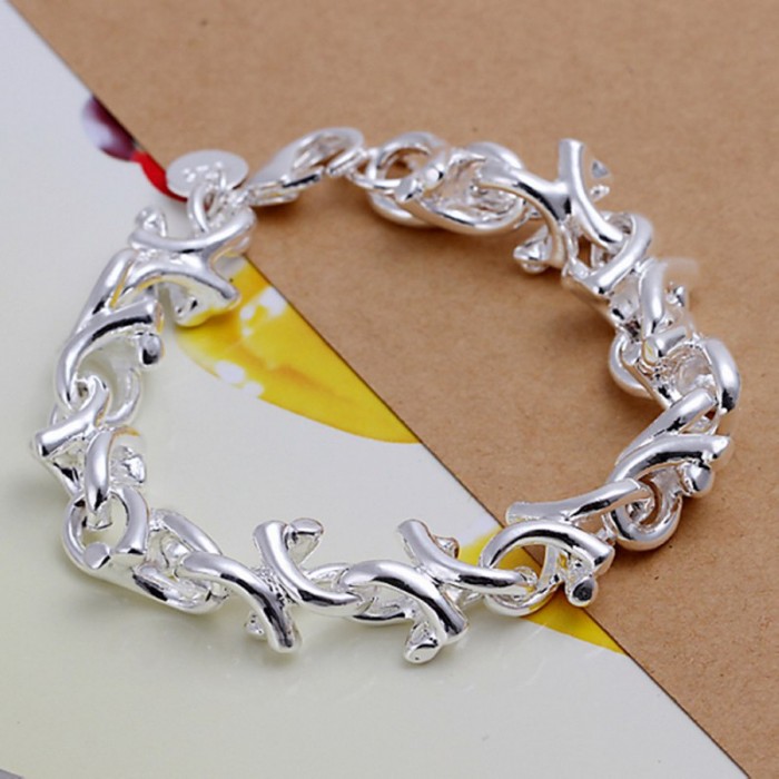 SH042 Fashion Silver Jewelry Branch Chain Bracelet For Women