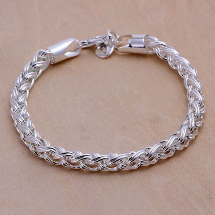 SH070 Fashion Silver Jewelry Cross Link Bracelet For Women