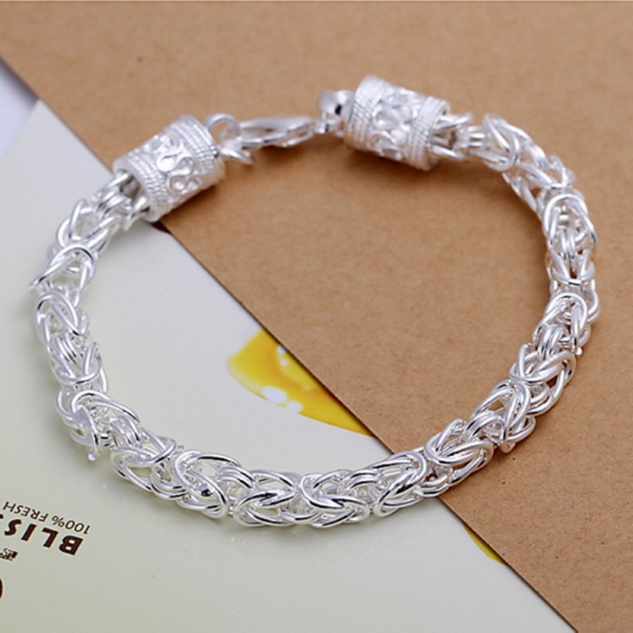 SH096 Fashion Silver Men Jewelry Dragon Bracelet For Women