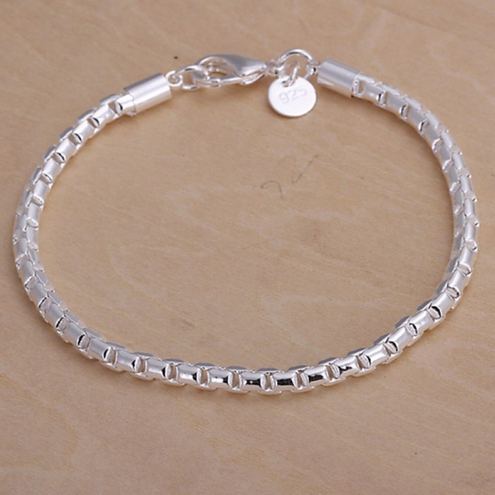 SH214 Fashion Silver Jewelry Chain Bracelet For Women Men