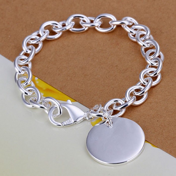 SH270 Fashion Silver Jewelry Round Charms Bracelet For Women