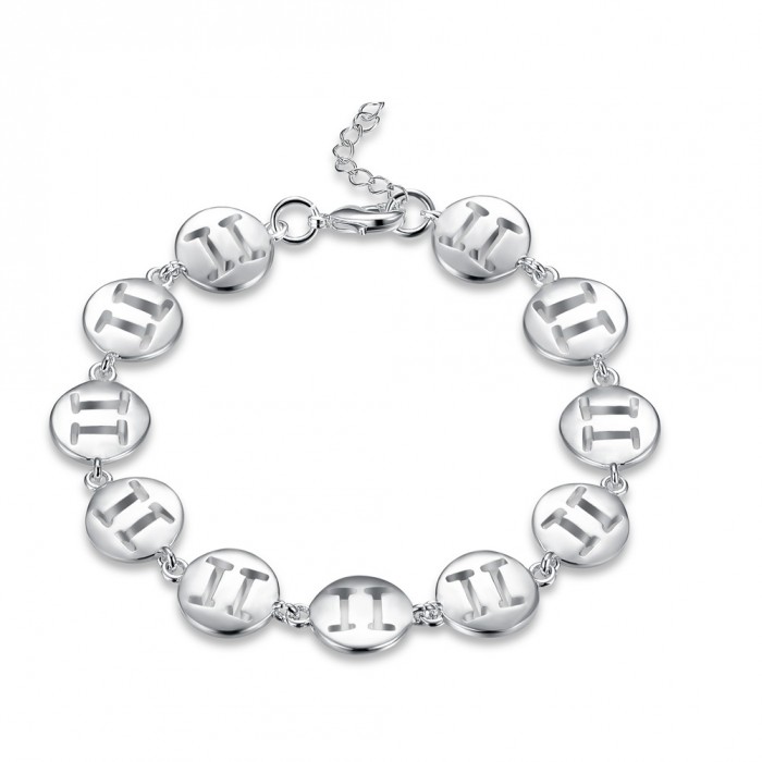 SH578 Fashion Silver Jewelry Chain "11" Bracelet For Women