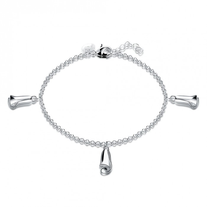 SH612 Fashion Silver Jewelry Charms Chain Bracelet For Women