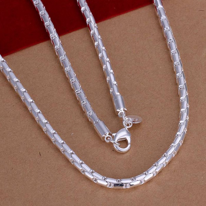 SN189 Fashion Silver Men Jewelry Chain Necklace For Women