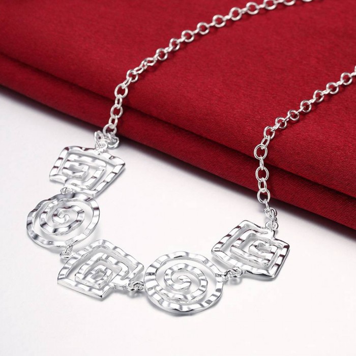 SN350 Fashion Silver Jewelry Thread Chain Necklace For Women