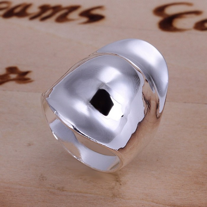 SR050 Fashion Silver Jewelry Hat Thumb Rings Men Women