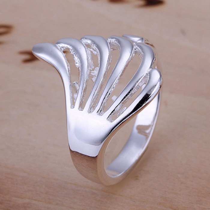 SR118 Fashion Silver Jewelry Swing Rings For Women