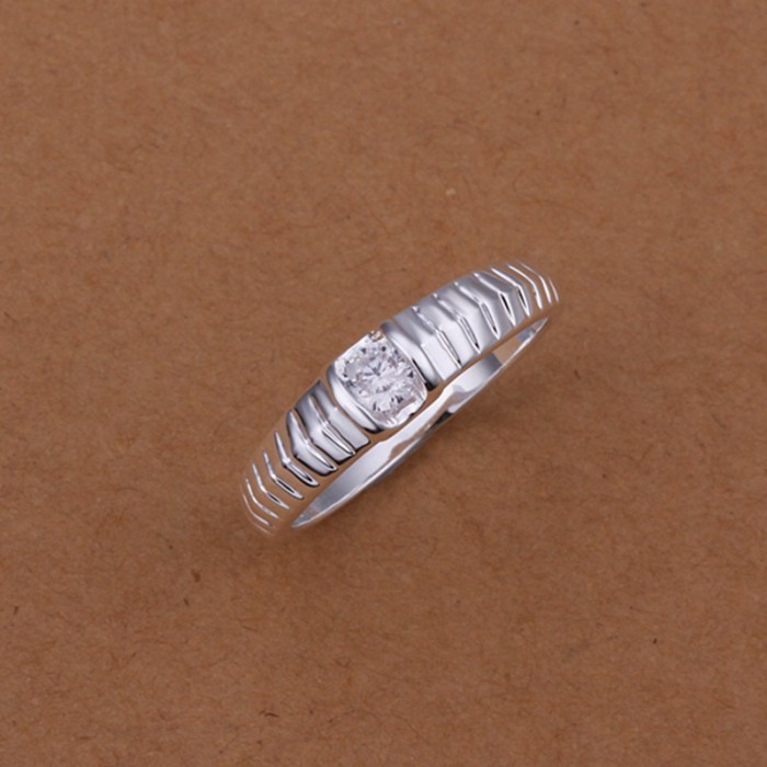 SR242 Fashion Silver Jewelry Crystal Snake Rings For Women